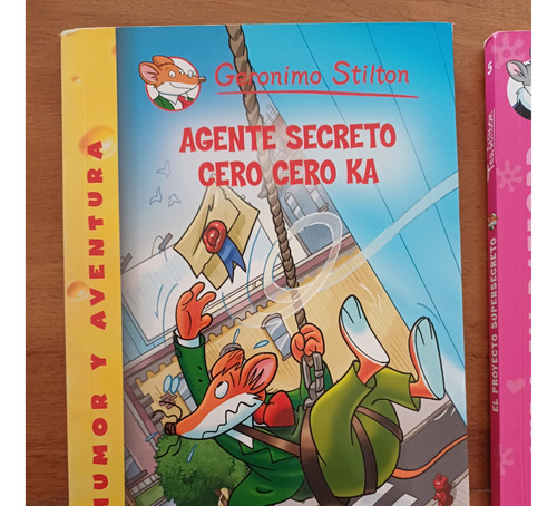 Libro Geronimo Stilton - Agente Secreto Cero Cero Ka #43