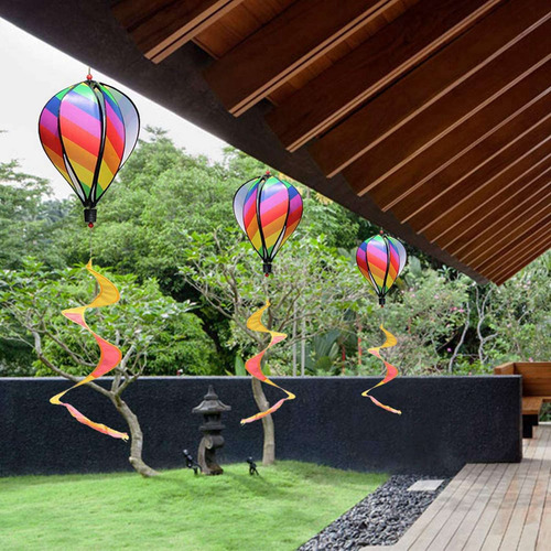 Espiral Para Decoración De Patio Con Forma De Globo Aerostát