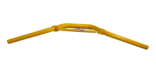 Imagem 3 de 4 de Guidão Cruiser Titan Alumínio Bicicleta Pintado Amarelo
