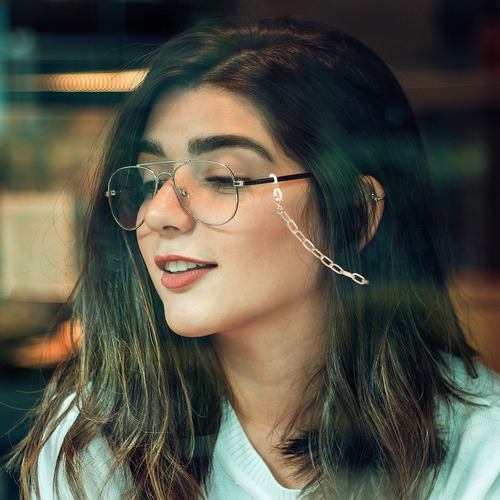 Óculos De Moda Exagerados Com Alça De Estilo Hip-hop