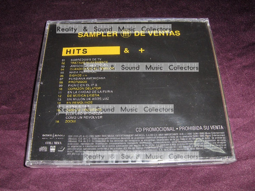 Soda Stereo Cd Sampler De Ventas Me Veras Volver Rarisimo (Usado)