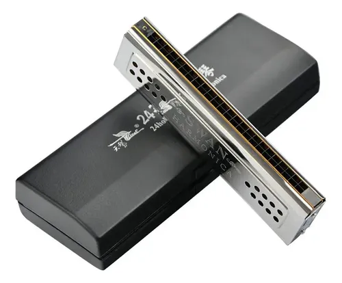 Swan Armonica Tremolo 28 Fori In Do – Strumento A Vento Professionale Con Custodia, Design Elegante, Ideale Per Regalo E Principianti