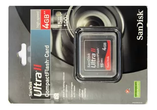 Memoria Compact Flash Sandisk 4gb Ultra Ii