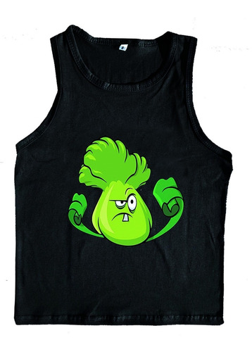 Musculosa Lechuga Boxeadora Plants Vs Zombies