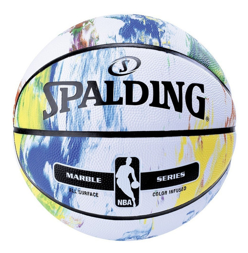 Balon Basquetball Spalding Nba Marble Indoor Sz7