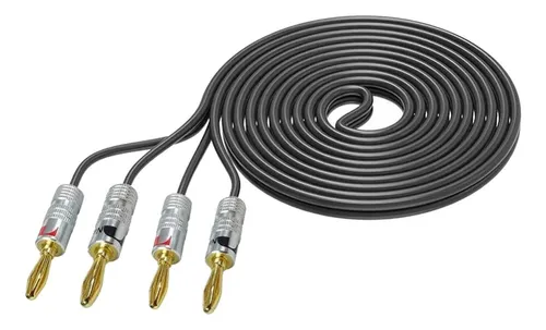 comprar Diy Audio Ofc 10ft Cable De De Con 4pcs 4mm Banana Plug