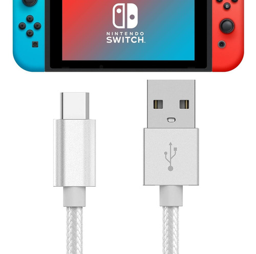 Fuentes De Alimentación Nintendo Switch Cargador Usb C Cable