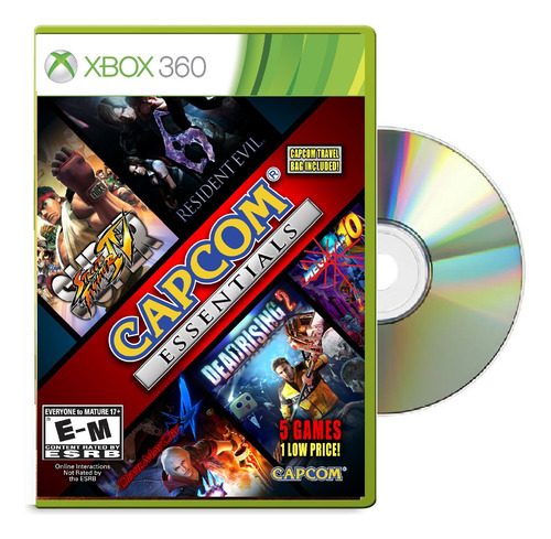 Capcom Essentials Xbox 360 Físico Original 3 En Uno (Reacondicionado)