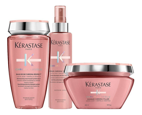Kit Kérastase Chroma Absolu Trio (3 Produtos)
