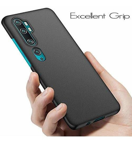 Imagen 2 de 7 de Funda Xiaomi Mi Note 10/mi Cc9 Pro/note 10 Pro-(grava Negro)