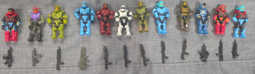 Halo Mega Construx Lote De 12pz Con 12 Armas (Usado)