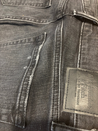 Jean Abercrombie & Fitch Athletic Skinny Stretch Casi Nuevo