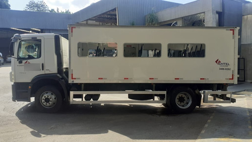 Imagem 9 de 13 de Vw 13 190 + Cabine 22 Lugares 2015/2016 Único Dono