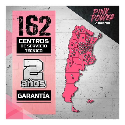 Imagen 3 de 5 de Pistola Encoladora 20 W Pink Power By Dowen Pagio 9990554