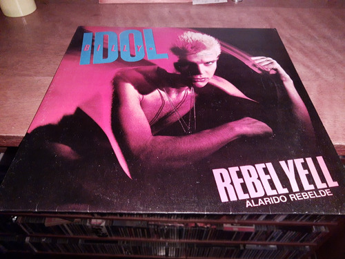 Billy Idol   Rebel Yell Alarido Rebelde  Lp Argentina 1984