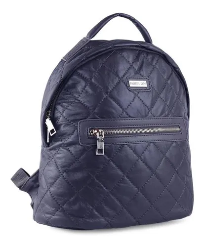 Mochila De Mujer Ishi Azul Anabella Sachi