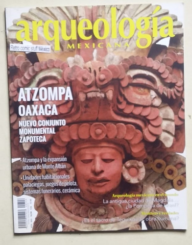 Arqueologia Mexicana No. 126 Atzompa Oaxaca