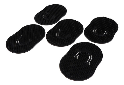 5 Unids Pinceles De Cabello Para Hombres De Bolsillo, Juego