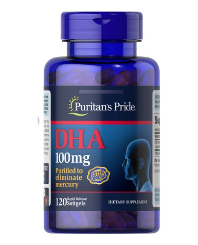 Dha 100 Mg 120 Softgels Puritan