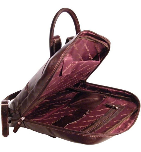 Imagem 3 de 4 de Mochila Feminina Para Notebook Em Couro 893sf