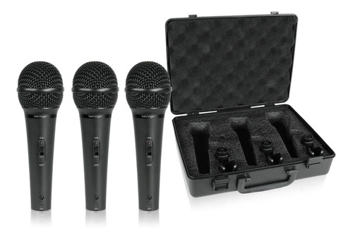 Behringer Xm1800s Micrófonos Dinámicos - Set De 3