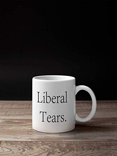 Taza De Café Divertida De Los Lágrimas Liberales De Br Cel