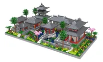 Comprar Microbloque De Arquitectura Kadablk Estilo Chino Del Jardín 