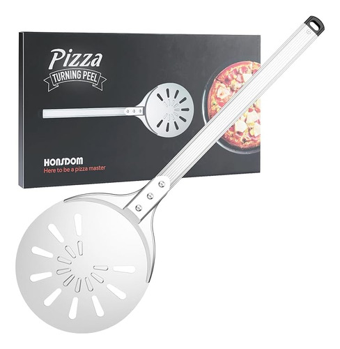 Pizza Turning Peel 8 Pulgadas Pizza Turner Spinner Mango Lar