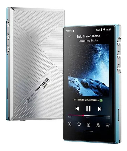 Fiio Jm21 - Leitor de áudio digital de alta resolução prateado