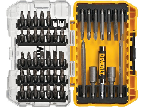 Juego De 45 Destornilladores Dewalt Dw2166 Con Funda Rígida