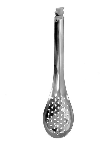 salsa de acero inoxidable cuchara de caviar plata Cuchara de esferificación colador de huevos cuchara de barra ranurada molecular salsa portátil para la cocina 