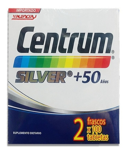 Centrum Silver 100 Tab X 2 Und - Unidad a $820