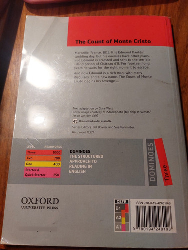 The Count Of Monte Cristo. Oxford (Usado)