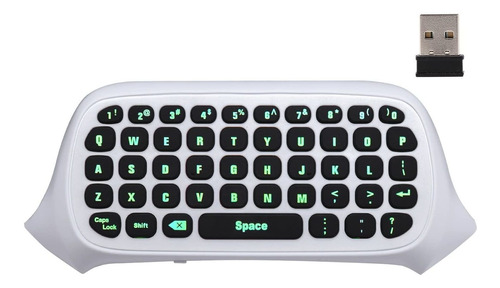 Mini Teclado Mecanico Retroiluminado Verde | Blanco