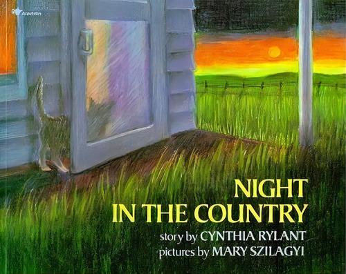 Night In The Country, De Cynthia Rylant. Editorial Simon & Schuster, Tapa Blanda En Inglés