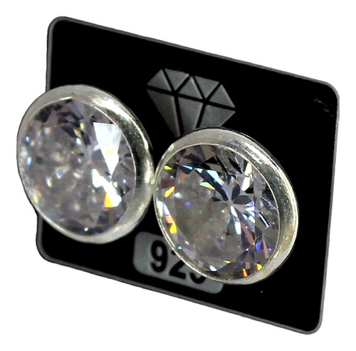 Aros Plata 925 Punto De Luz Redondo 9mm O 10mm - Adcesorios