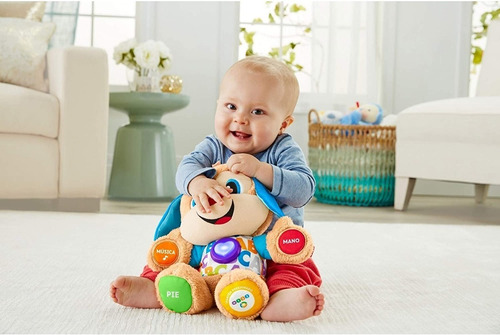 Fisher-price Perrito Aprende Conmigo Rie Y Aprende 6-36m Ori