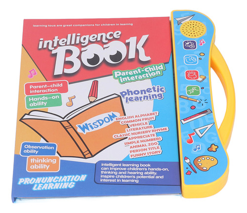 Libro De Sonidos Para Aprender Inglés Con Números Del Alfabe