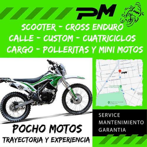 Pollerita P110 P110x Px 110 Px110f City Max Eco Casco Y Empa