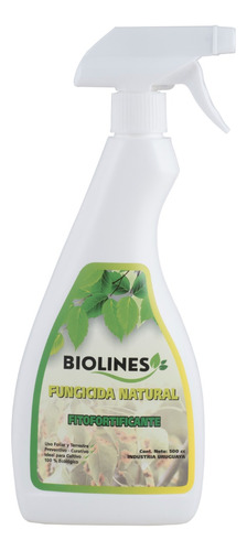 Fungicida Natural Líquido Pulverizador 500cc