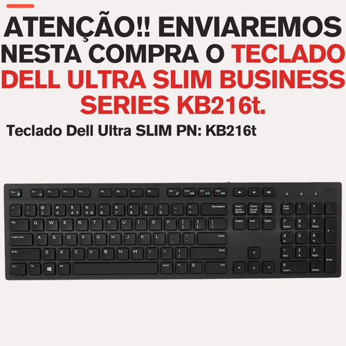Teclado Hp Abnt2 Com Ç Perfil Ultra Slim Usb Escritório Casa (Recondicionado)