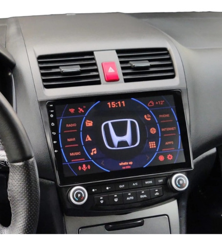 Autoestéreo Android 10 Honda Accord 7th 2+32 Platino Carplay