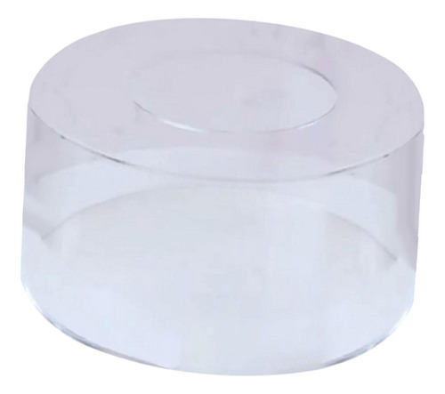 Expositor De Cilindro De Acrílico Redondo Peça 15 Cm