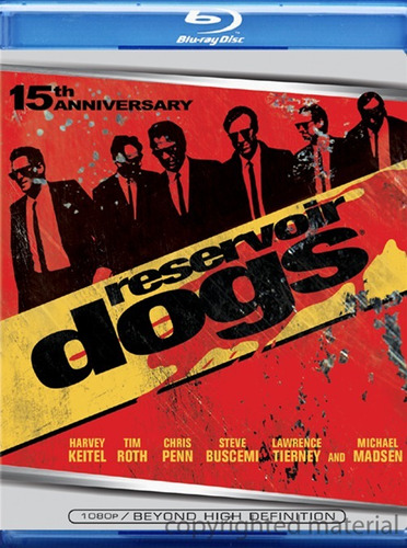 Blu-ray Reservoir Dogs / Perros De La Calle / De Tarantino