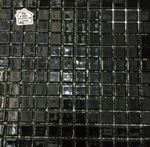 Arg Malla Mosaico-listelos Negra Brillante  31.5x31.5 (900) 
