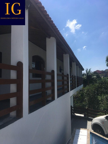 Imagem 19 de 30 de Casa Em Ribeirão Pires 4 Dormitórios Com Piscina E Bosque Privativo - Chácara-rb - 69365793