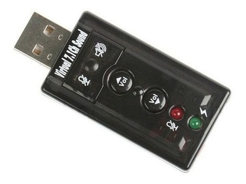 Puntotecno - Adaptador Usb Tarjeta Sonido 7,1