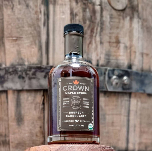 Jarabe De Arce Orgánico Envejecido 750 Ml Bourbon Barrel