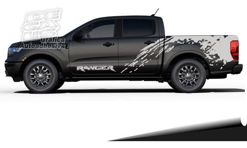 Calco Ford Ranger 2013 - 2022 Raptor Lado Izquierdo