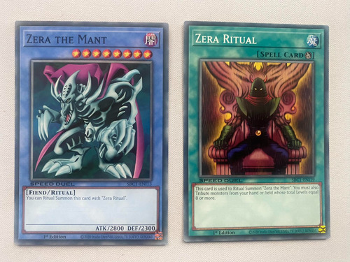 Zera The Mant Y Zera Ritual Comun Yugioh